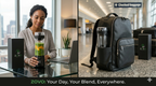 ZOVO™ 2-in-1 Portable Blender Bottle