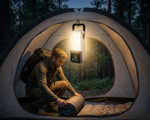 ZOVO™ SolarGlow Emergency Lantern