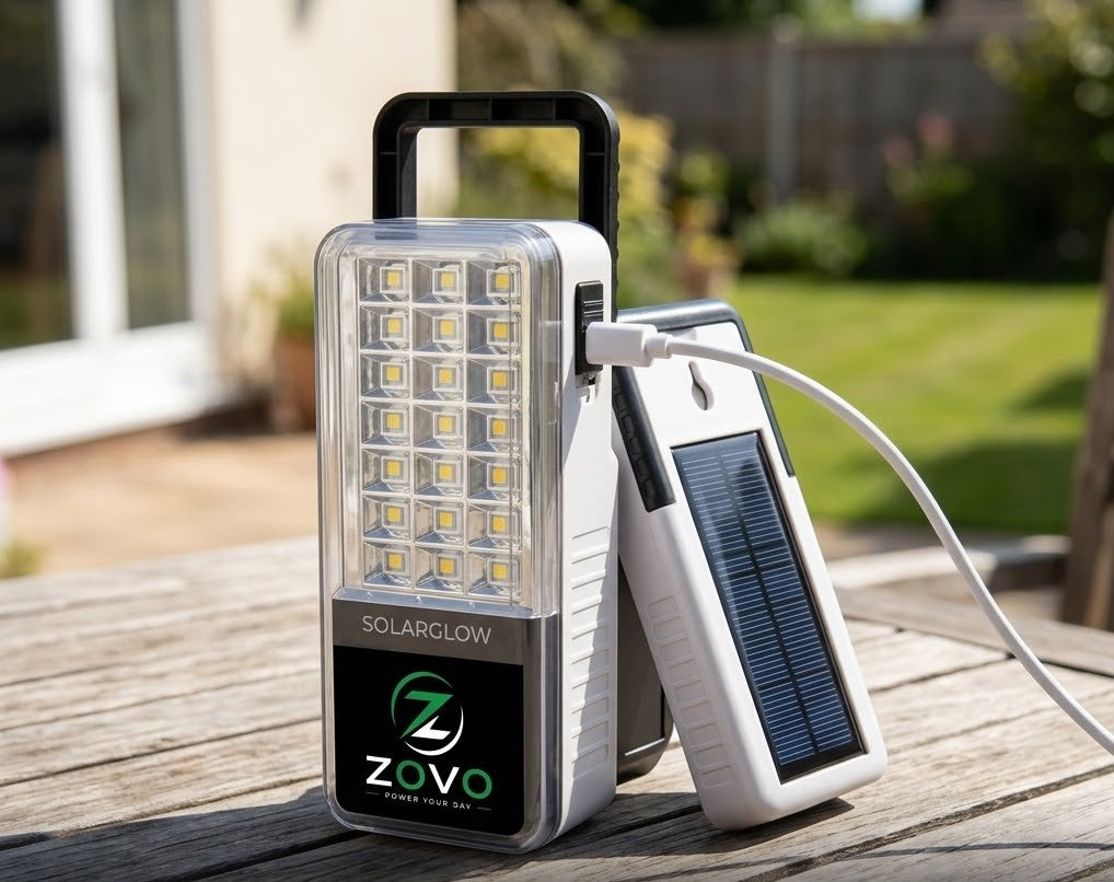 ZOVO™ SolarGlow Emergency Lantern